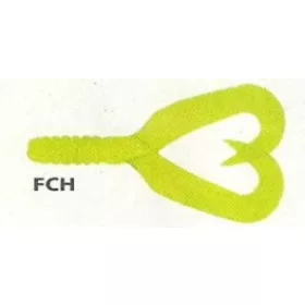   Manns Bait Co. Ltd Dubbelstaart Twister Twister FCH 101mm - 8st