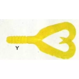   Manns Bait Co. Ltd Dubbelstaart Twister Twister Y 101mm - 8st