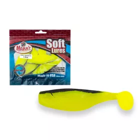 Manns 8Cm Shad Parelmoer Plastic kunstaas