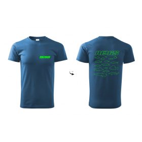 Nevis Blauwe Vis T-shirt 2XL