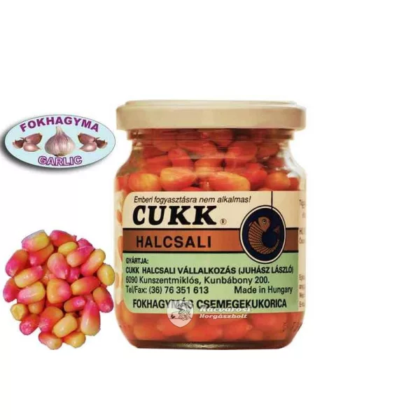 Cukk Roze Zoete Maïs (Knoflook Smaak)
