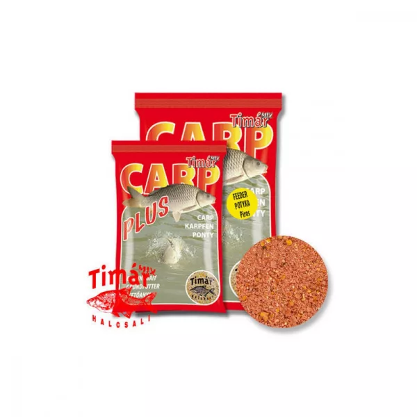 Timár Mix Carp Plus Feeder Karper Rood Lokvoer 1kg