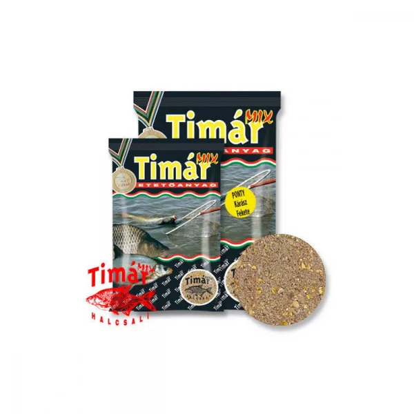 Timár Mix Karper-Kroeskarper Zwart Voer 1kg