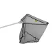 Delphin landingsnet met metalen kopverbinding 80x80/250cm - Landingsnetsteel met net