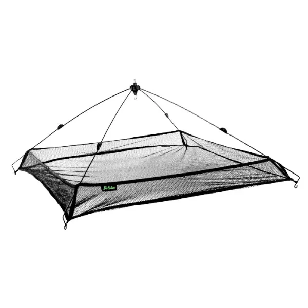 Aasvisnet Delphin PE met net en rand 100x100cm
