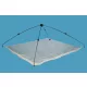 Aasnet Delphin met nylon net 100x100cm