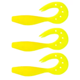   Nevis Twister Shad 11cm 10,76gr 3st/verpakking (Geel) Plastic kunstaas