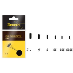 Delphin Stick - Rubberen stopper L