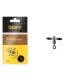 Delphin Inline swivel with rubber stopper S / 0