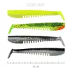 Nevis Impulse Shad 10cm 6,92gr, 4 stuks/pak, 4 kleuren, plastic aas