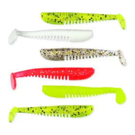   Nevis Impulse Shad 6,3cm 1,77gr 6 st/pk 5 kleuren Plastic kunstaas