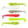 Nevis Impulse Shad 6,3cm 1,77gr 6 st/pk 5 kleuren Plastic kunstaas