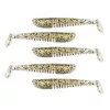 Nevis Impulse Shad 7,5cm 3,05gr 5 st/pk Gouden Glitter Plastic kunstaas