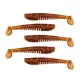 Nevis Impulse Shad 7,5cm 3,05gr 5 st/pk Bruine Glitter Plastic kunstaas