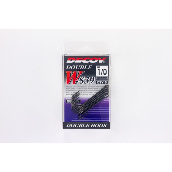 Decoy W-S39 Cheburashka Special #1 Füles Szakállas Kétágú Horog 5db