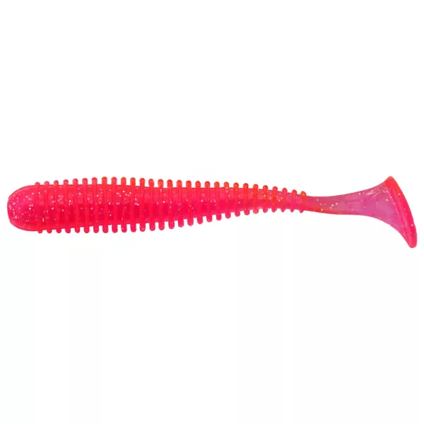 Nevis Vantage Longer 7,5cm 1,9gr 6 stuks/verpakking Roze Glitter Plastic kunstaas