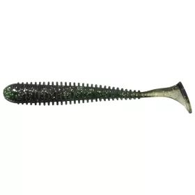   Nevis Vantage Longer 7,5cm 1,9gr 6 stuks/verpakking Donkergroene Glitter Plastic kunstaas