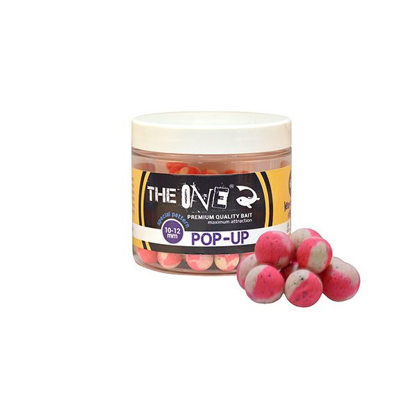 The One Pop Up Lemon Fish Garlic Roze-Wit 10-12mm Pop Up 60gr