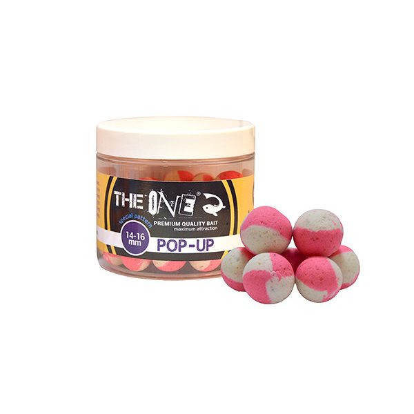 The One Pop Up Lemon Fish Garlic Roze-Wit 14-16mm Pop Up 60gr