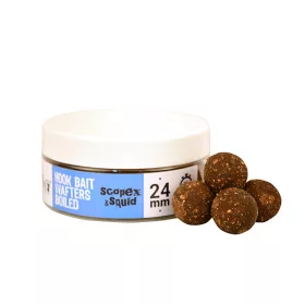   The Big One Hook Bait Wafters Boilie Scopex Squid 24mm Gekookte Haakaas Boilie 150gr