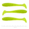 Nevis Vantage Swinger 9,5cm 7,18gr 3 st/pk Fluo Groen Glitter I. Plastic kunstaas
