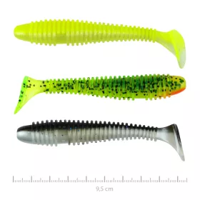   Nevis Vantage Swinger 9,5cm 7,18gr 3 stuks/verpakking 3 kleuren Plastic kunstaas