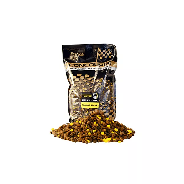 Benzár Concourse Twister Pellet Mix Pineapple-N-Butyric Ananas-Boterzuur Voerpellet 800gr