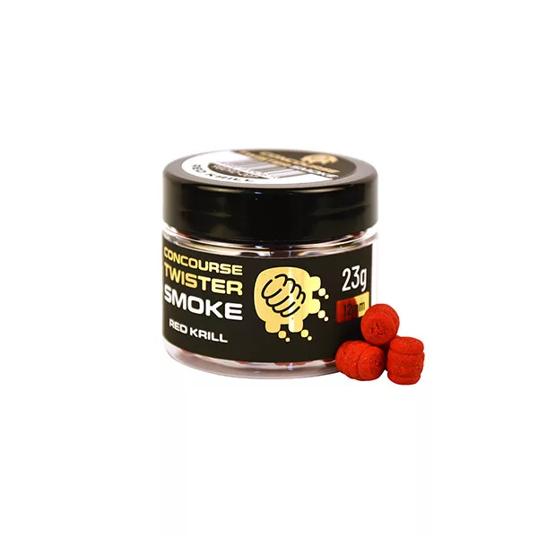 Benzár Concourse Twister Smoke Rode Krill 12mm Haakaas 23gr