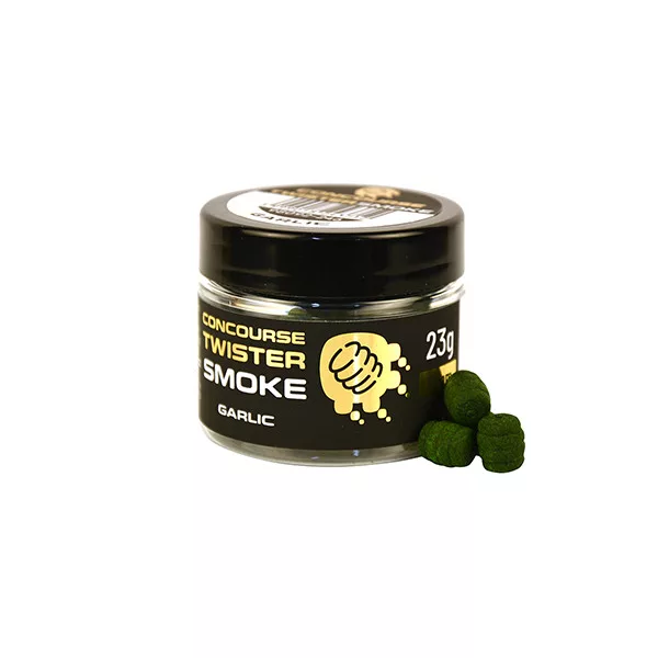 Benzár Concourse Twister Smoke Knoflook 12mm Haakaas 23gr