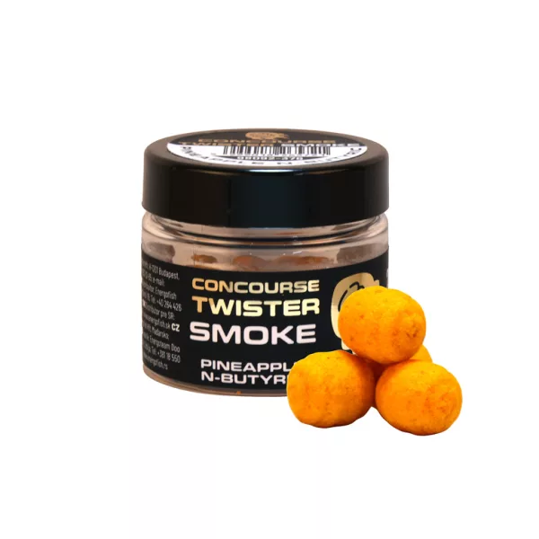 Benzár Concourse Twister Smoke Ananász-Vajsav 8mm Horogcsali 23gr