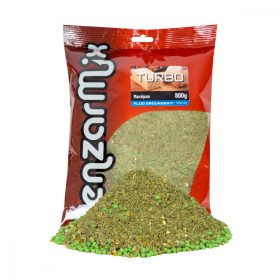 Benzar Fluo Turbo Groundbait Marsepein Voer 800gr