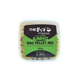 The One Amino Bag Pellet Mix Fluo Groen 500gr