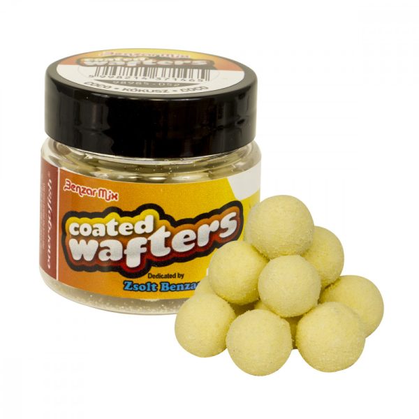 Benzar Coated Wafters 8Mm Kokosnoot 30Ml Wit