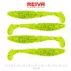 Reiva Zander Power Shad 10cm 7,05gr 4 st/verpakking (Fluo Groene Glitter II.)