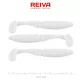 Reiva Zander Power Shad Classic White 12,5cm Plastic Aas 3 stuks