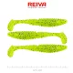 Reiva Zander Power Shad Poppy Green 12,5cm Plastic Aas 3 stuks