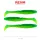 Reiva Zander Power Shad Poison Green 12,5cm Plastic Aas 3 stuks