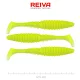 Reiva Zander Power Shad Flash Lemonade 12,5cm Plastic Aas 3 stuks