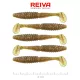 Reiva Zander Power Shad 8cm 3,18gr 5 st/verpakking (Bruine Glitter) Plastic kunstaas