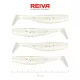 Reiva Platte Elrits Shad 10cm Parel Stip Plastic Kunstaas 4 st.