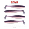 Reiva Platte Elrits Shad 10cm Paarse Parel Plastic Kunstaas 4 st.