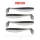Reiva Platte Elrits Shad 10cm Magische Vis Plastic Kunstaas 4 st.