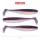 Reiva Platte Elrits Shad 12,5cm Paarse Parel Plastic Kunstaas 3 st.