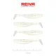 Reiva Platte Elrits Shad 7,5cm Parel Stip Plastic Kunstaas 4 st.