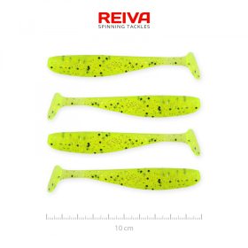 Reiva Flash Shad 10cm 4 st/pk Plastic kunstaas