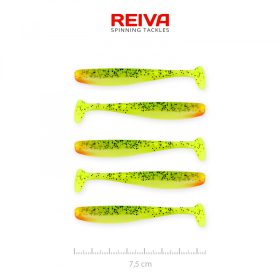 Reiva Flash Shad 7,5cm 2,26gr 5 st/pk Plastic kunstaas