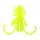 Reiva NYMPH 6cm 12 st/verpakking Fluo Groen Plastic kunstaas