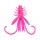 Reiva NYMPH 6cm 12 st/pk Roze Glitter Plastic kunstaas