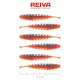 Reiva Kleine Worm Oranje Disco 6cm Plastic Kunstaas 6 st.