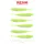 Reiva Kleine Worm Flash Chartreuse 6cm Plastic Kunstaas 6 st.
